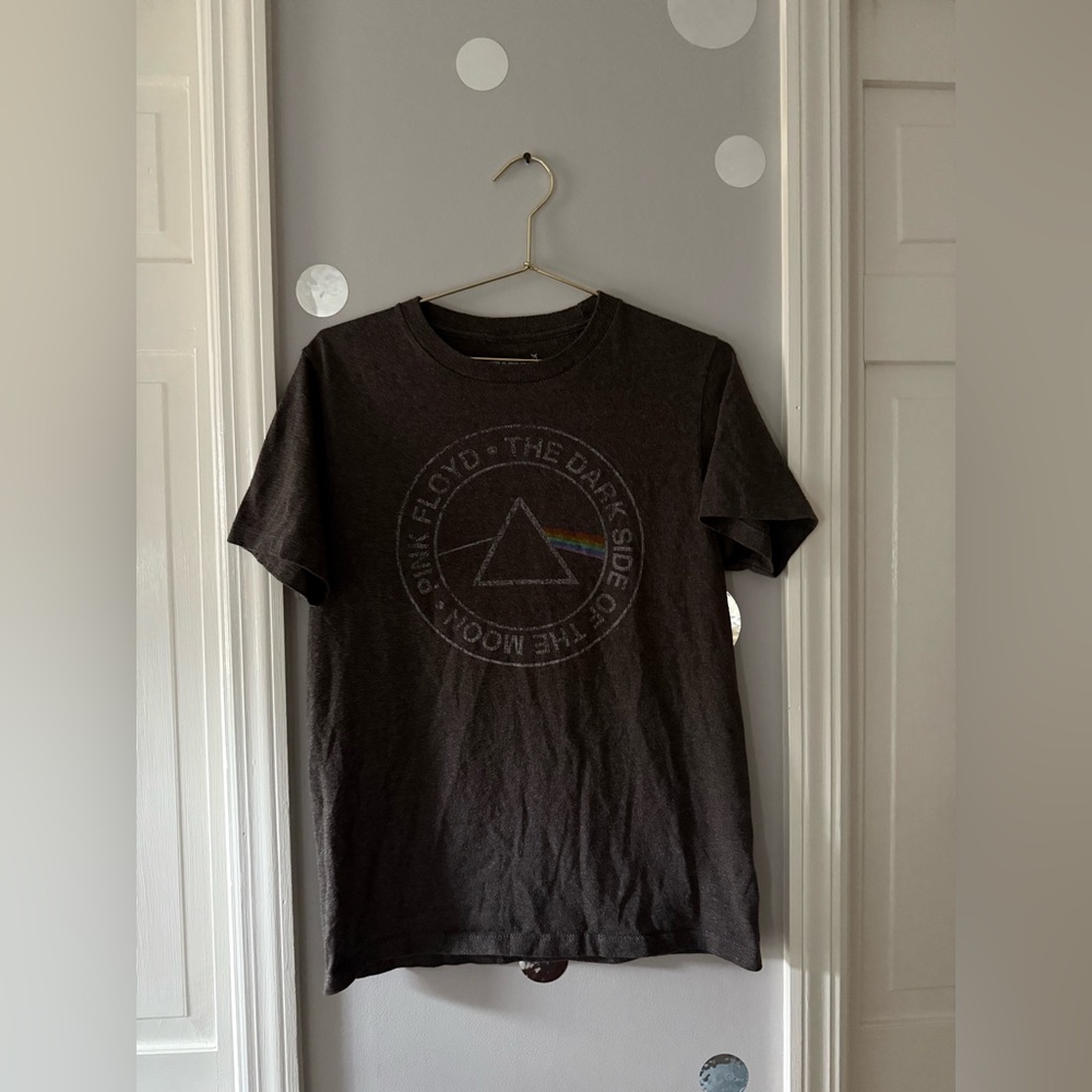 Pink Floyd Charcoal Dark Side Tee